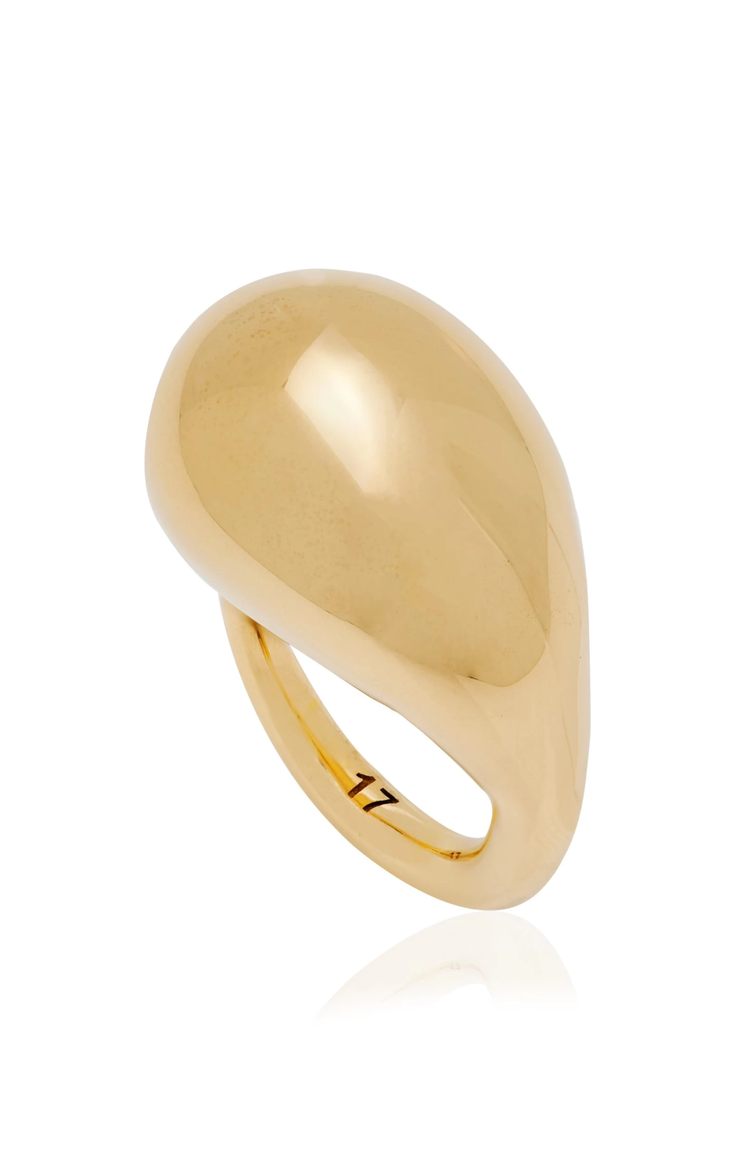 Bottega Veneta 18K Gold-Plated Ring 4 Bottega Veneta 18K Gold-Plated Ring - Image 3