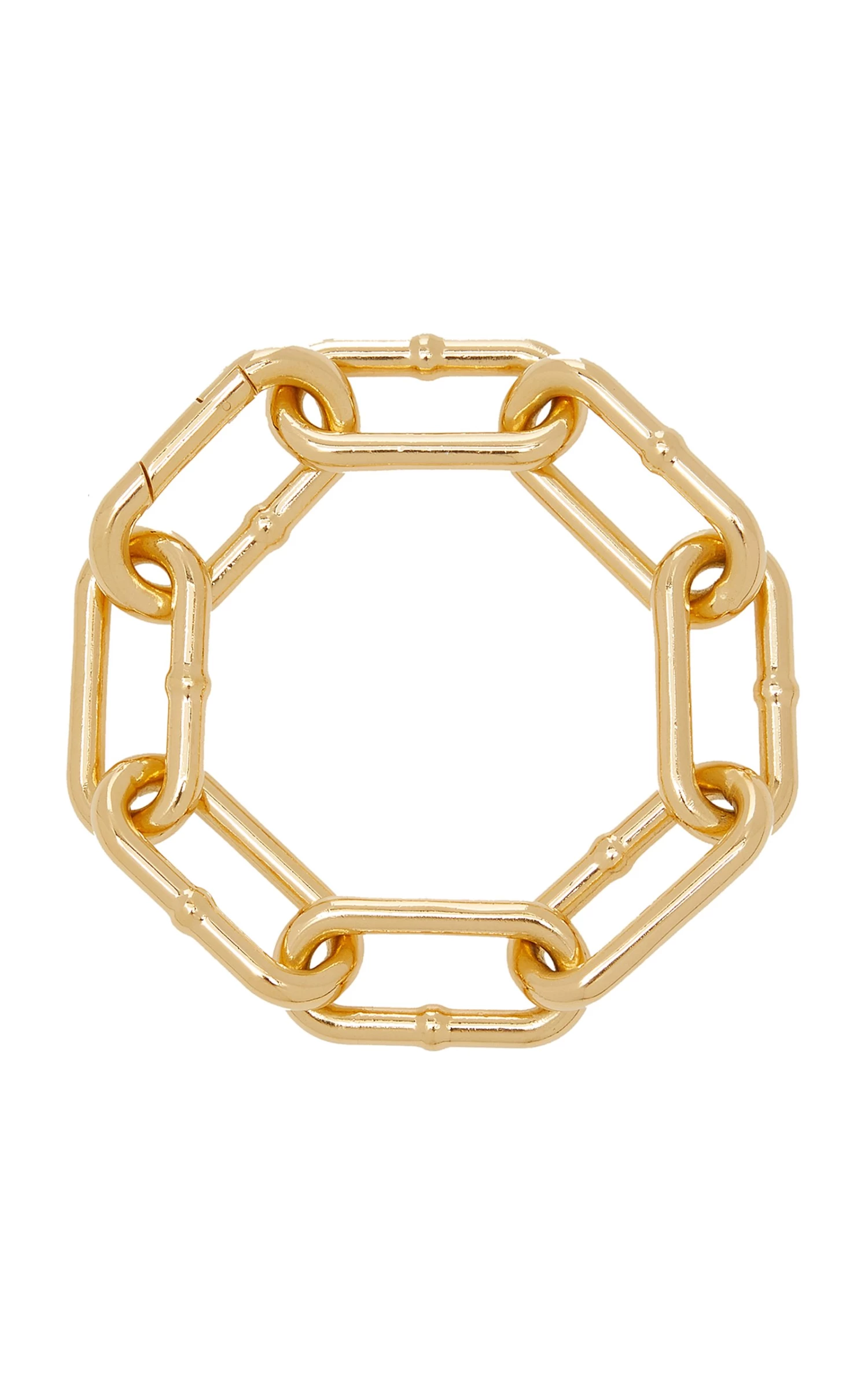 Bottega Veneta 18K Gold-Plated Chain-Link Bracelet 6 Bottega Veneta 18K Gold-Plated Chain-Link Bracelet - Image 4