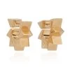 Bottega Veneta Gold-Plated Huggie Earrings 1 Bottega Veneta Gold-Plated Huggie Earrings -Lady Fashion Store bottega veneta gold earrings gold finishing sterling silver 3