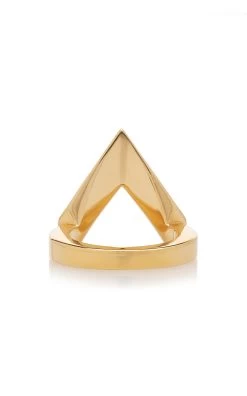 Bottega Veneta Gold Vermeil Ring 9 Bottega Veneta Gold Vermeil Ring -Lady Fashion Store bottega veneta gold gold vermeil ring 3