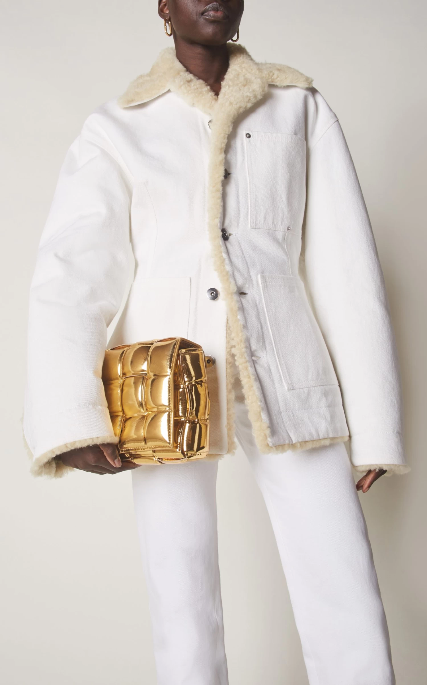 Bottega Veneta The Padded Cassette Metallic Leather Bag 4 Bottega Veneta The Padded Cassette Metallic Leather Bag - Image 2