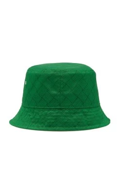 Bottega Veneta Intrecciato Nylon Bucket Hat -Lady Fashion Store bottega veneta green bucket hat intreccio jacquard nylon 2