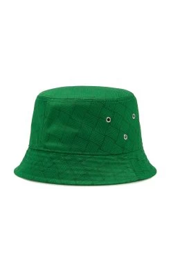 Bottega Veneta Intrecciato Nylon Bucket Hat -Lady Fashion Store bottega veneta green bucket hat intreccio jacquard nylon 3