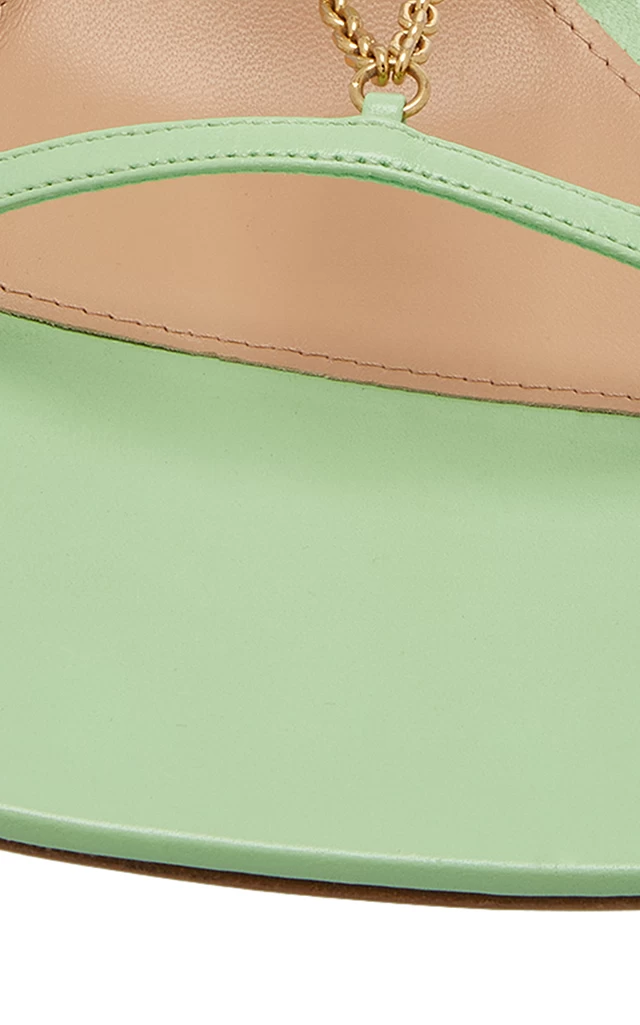 Bottega Veneta Chain-Trimmed Leather Sandals 8 Bottega Veneta Chain-Trimmed Leather Sandals - Image 6