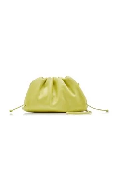 Bottega Veneta The Mini Pouch Leather Clutch -Lady Fashion Store bottega veneta green small leather cross body bag 2