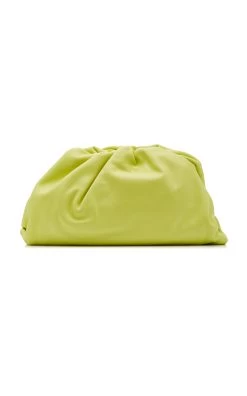 Bottega Veneta The Pouch Leather Clutch -Lady Fashion Store bottega veneta green the pouch leather clutch 2