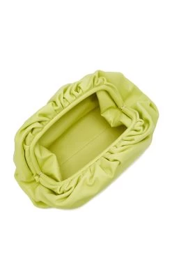 Bottega Veneta The Pouch Leather Clutch -Lady Fashion Store bottega veneta green the pouch leather clutch 3