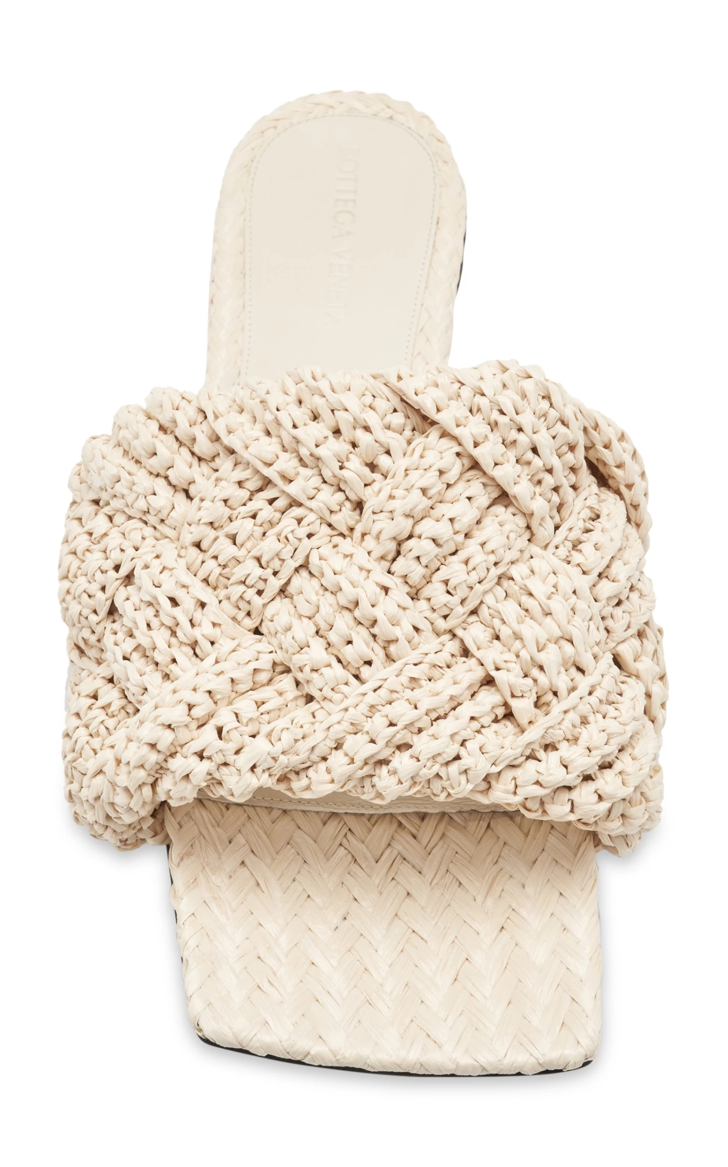 Bottega Veneta Lido Raffia Flat Sandals 4 Bottega Veneta Lido Raffia Flat Sandals - Image 2