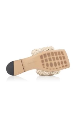 Bottega Veneta Lido Raffia Flat Sandals 11 Bottega Veneta Lido Raffia Flat Sandals -Lady Fashion Store bottega veneta ivory lido raffia flat sandals 4
