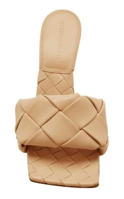 Bottega Veneta The Lido Intrecciato Leather Sandals -Lady Fashion Store bottega veneta neutral intrecciato leather slide sandals 1
