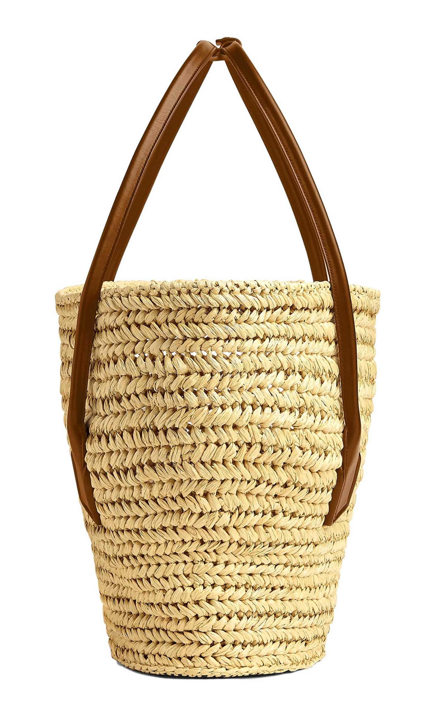 Bottega Veneta Medium Arco Crochet Raffia Tote Bag 4 Bottega Veneta Medium Arco Crochet Raffia Tote Bag - Image 2