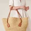 Bottega Veneta Medium Arco Crochet Raffia Tote Bag -Lady Fashion Store bottega veneta neutral medium arco crochet raffia tote bag