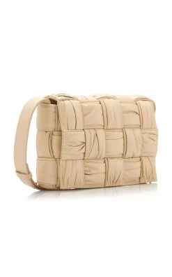 Bottega Veneta The Padded Cassette Plisse Paper Leather Bag 11 Bottega Veneta The Padded Cassette Plisse Paper Leather Bag -Lady Fashion Store bottega veneta neutral the padded cassette plisse paper leather bag 3