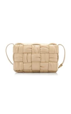 Bottega Veneta The Padded Cassette Plisse Paper Leather Bag 12 Bottega Veneta The Padded Cassette Plisse Paper Leather Bag -Lady Fashion Store bottega veneta neutral the padded cassette plisse paper leather bag 4