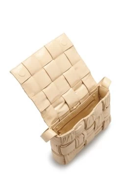 Bottega Veneta The Padded Cassette Plisse Paper Leather Bag 13 Bottega Veneta The Padded Cassette Plisse Paper Leather Bag -Lady Fashion Store bottega veneta neutral the padded cassette plisse paper leather bag 5