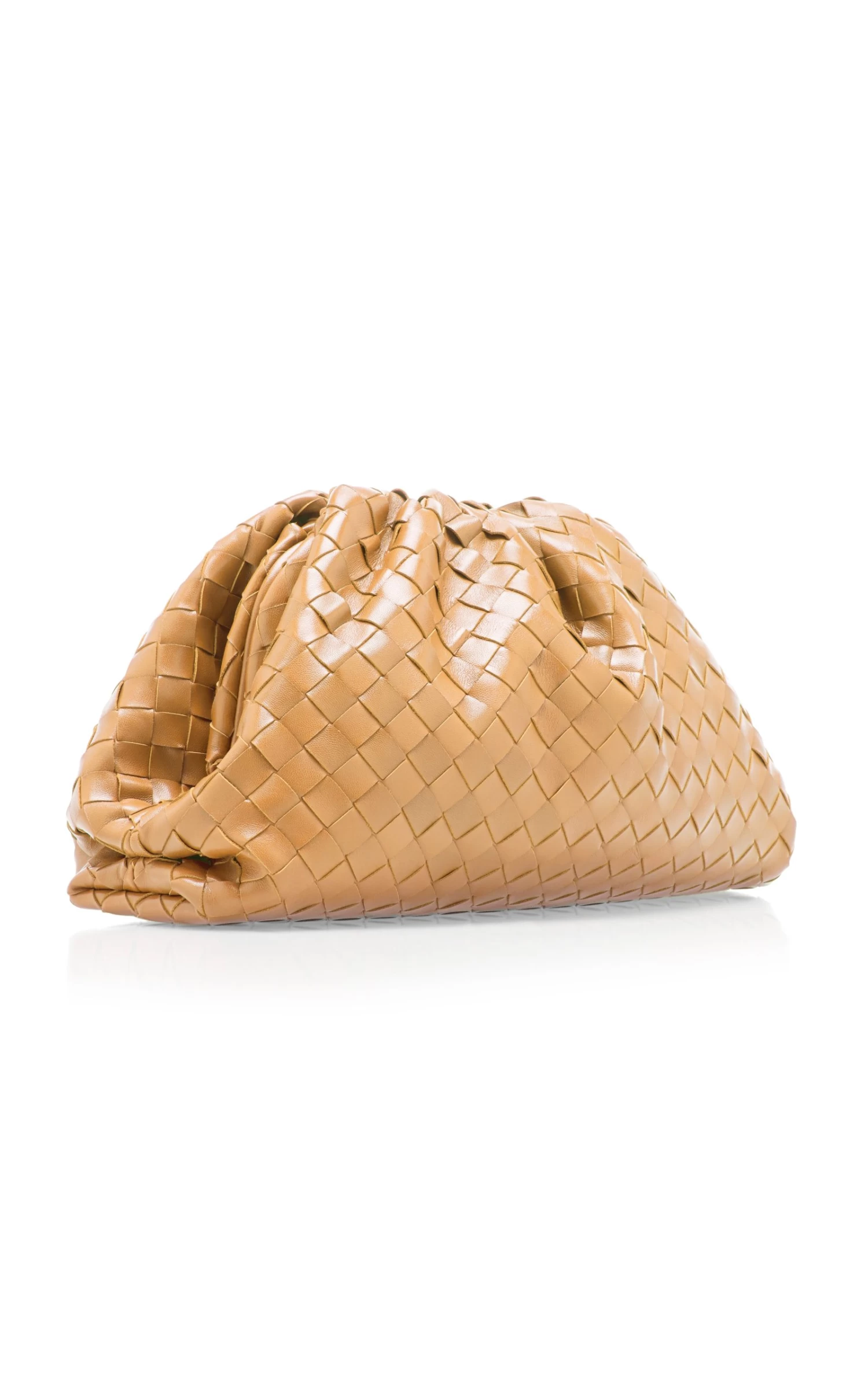 Bottega Veneta The Pouch Intrecciato Leather Clutch 3 Bottega Veneta The Pouch Intrecciato Leather Clutch