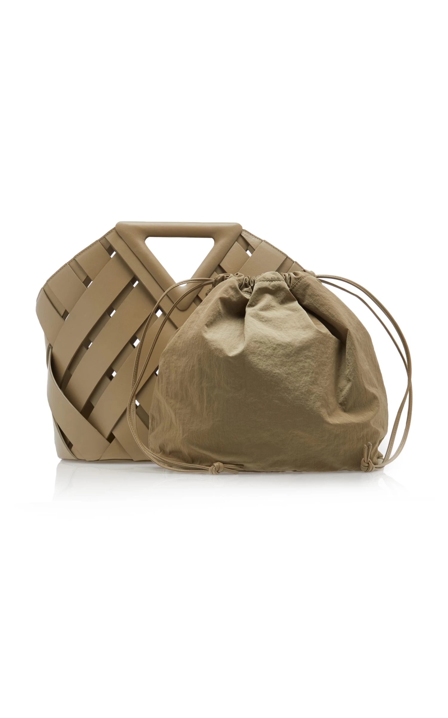 Bottega Veneta The Point Leather Woven Tote 4 Bottega Veneta The Point Leather Woven Tote - Image 2