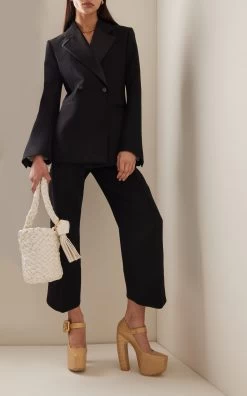 Bottega Veneta Croc-Embossed Leather Mary-Jane Platform Pumps