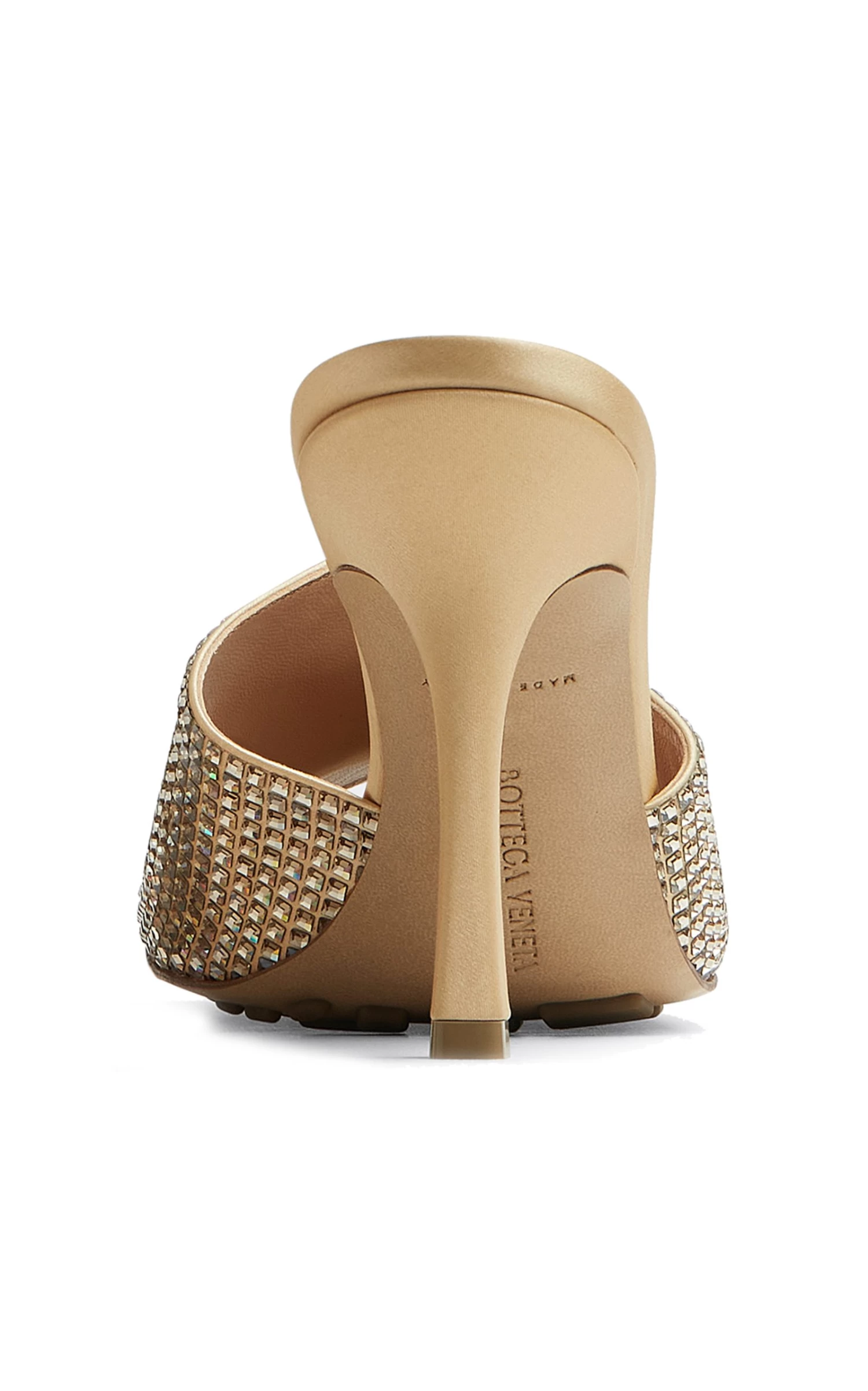 Bottega Veneta Sparkle Slide Stretch Satin Sandals 5 Bottega Veneta Sparkle Slide Stretch Satin Sandals - Image 3