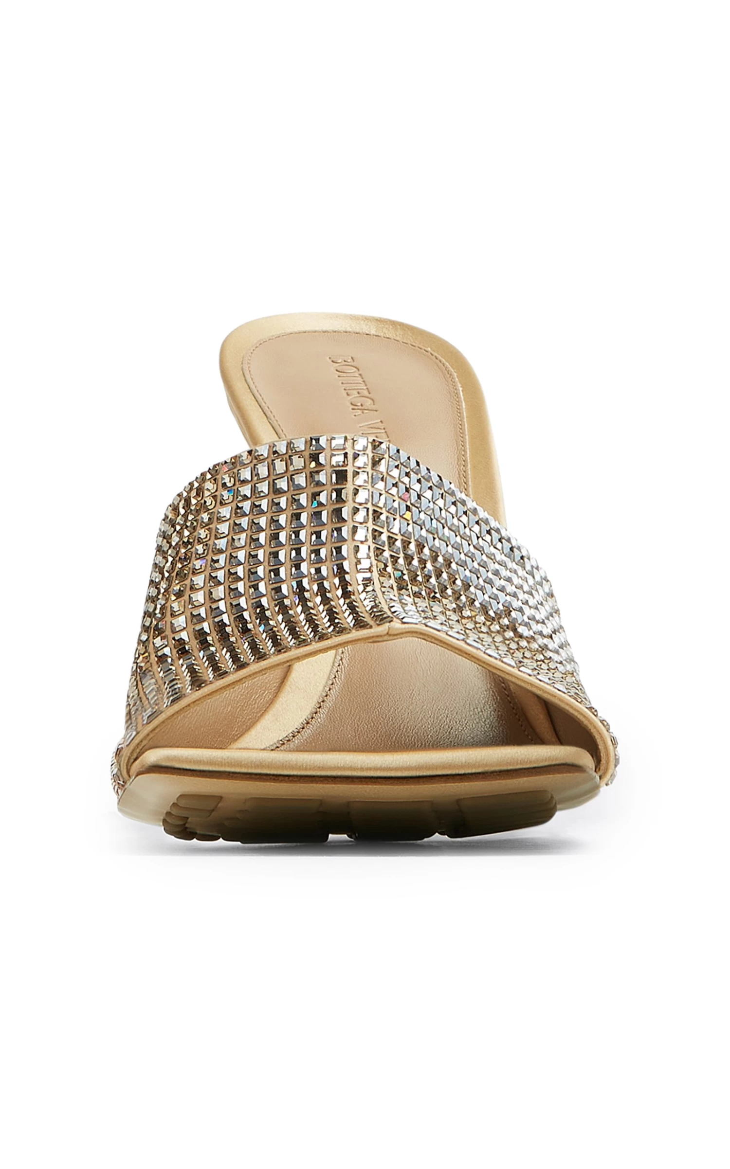 Bottega Veneta Sparkle Slide Stretch Satin Sandals 6 Bottega Veneta Sparkle Slide Stretch Satin Sandals - Image 4