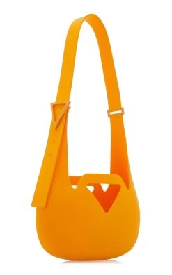 Bottega Veneta Small Punch Rubber Shoulder Bag -Lady Fashion Store bottega veneta orange small matte rubber shoulder bag 2