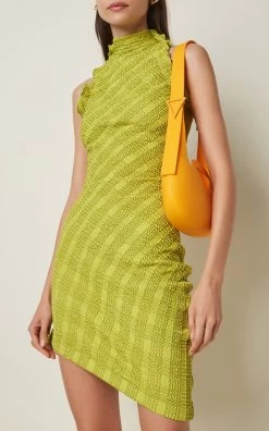 Bottega Veneta Small Punch Rubber Shoulder Bag