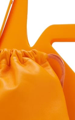 Bottega Veneta Small Punch Rubber Shoulder Bag -Lady Fashion Store bottega veneta orange small matte rubber shoulder bag 5