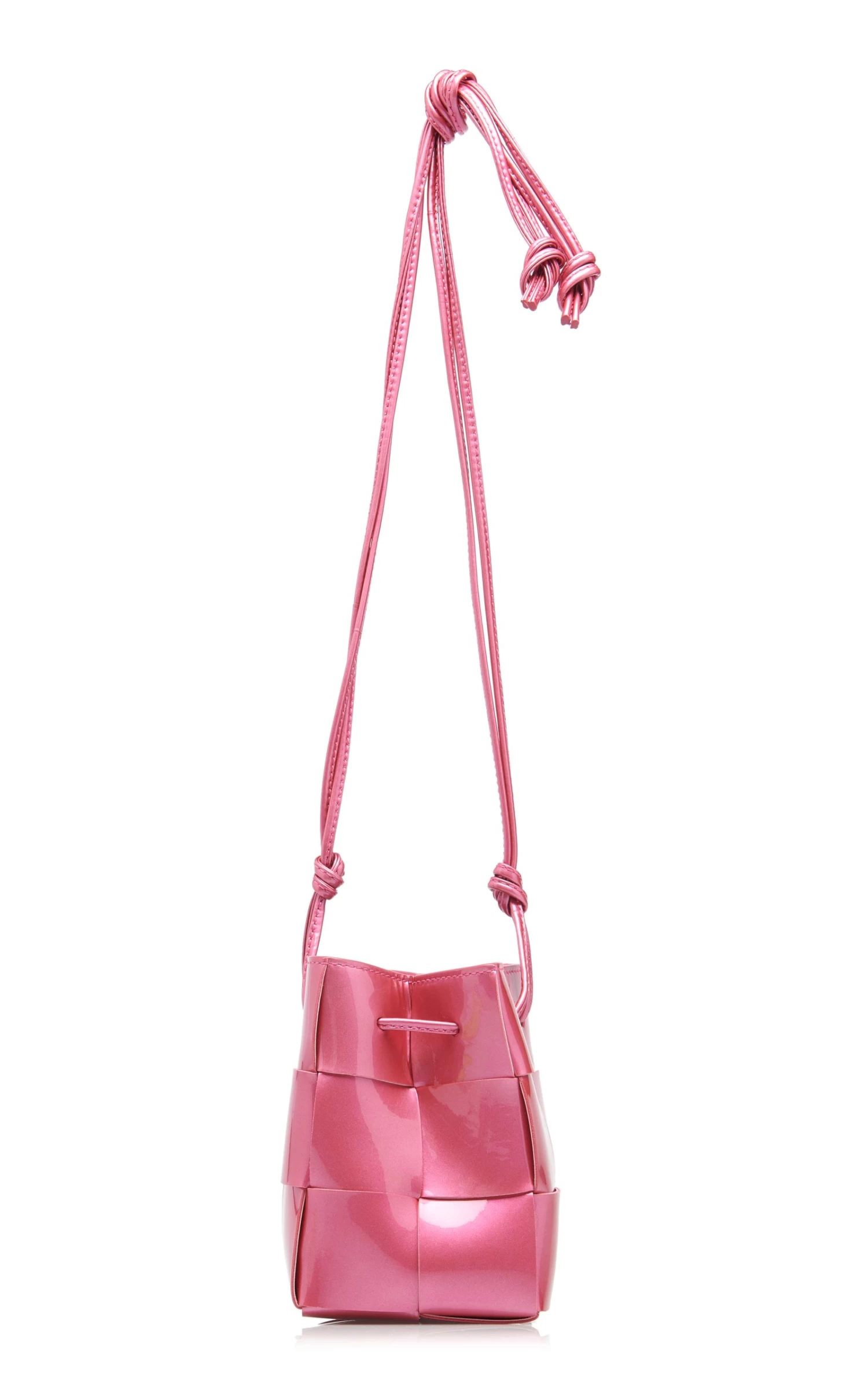 Bottega Veneta Small Metallic Leather Bucket Bag 6 Bottega Veneta Small Metallic Leather Bucket Bag - Image 4