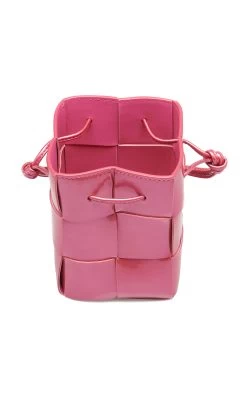 Bottega Veneta Small Metallic Leather Bucket Bag 11 Bottega Veneta Small Metallic Leather Bucket Bag -Lady Fashion Store bottega veneta pink bucket bag metallic small 4
