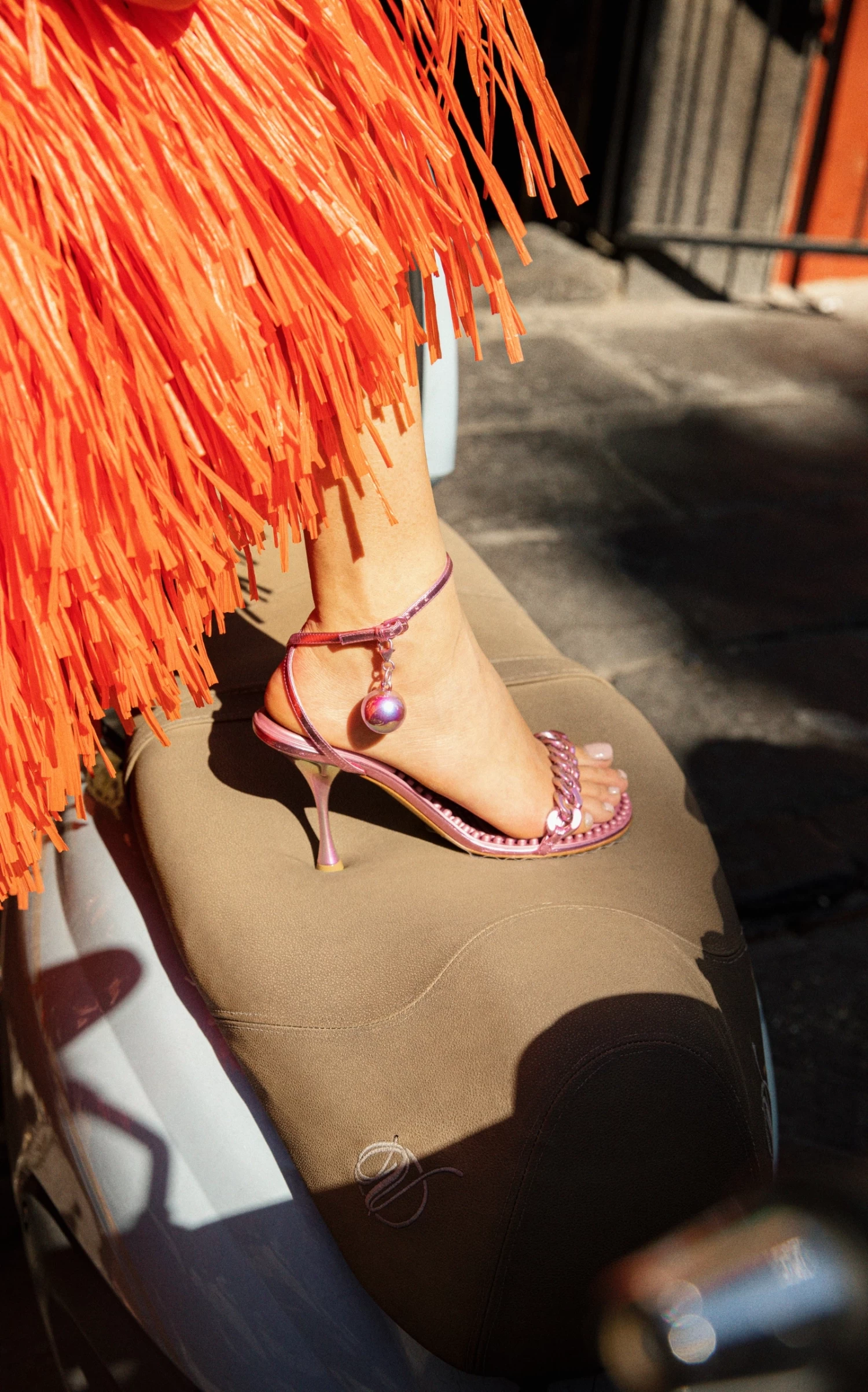 Bottega Veneta Dot Lounge Metallized Sandals 6 Bottega Veneta Dot Lounge Metallized Sandals - Image 4