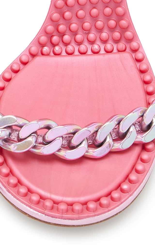 Bottega Veneta Dot Lounge Metallized Sandals 11 Bottega Veneta Dot Lounge Metallized Sandals - Image 9