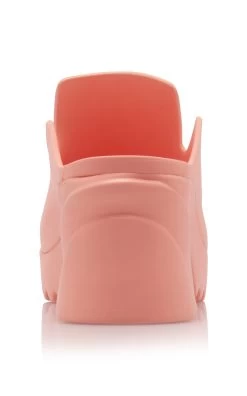 Bottega Veneta Rubber Flash Mules -Lady Fashion Store bottega veneta pink pump micro rubber gel rubber 2