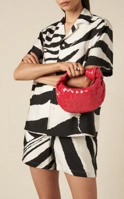 Bottega Veneta The Mini Jodie Patent Leather Bag