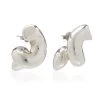 Bottega Veneta Sterling Silver Earrings -Lady Fashion Store bottega veneta silver earrings sterling silver