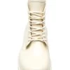 Bottega Veneta Lace-Up Rubber Ankle Boots -Lady Fashion Store bottega veneta white ankle boot rubber lace up