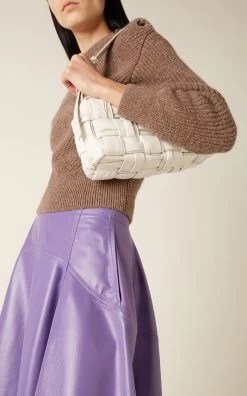 Bottega Veneta Brick Cassette Intrecciato Leather Bag