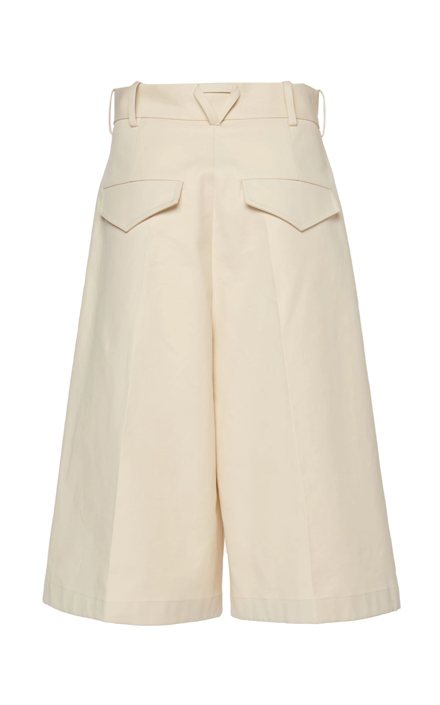 Bottega Veneta Pleated Cotton Shorts 4 Bottega Veneta Pleated Cotton Shorts - Image 2