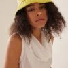 Bottega Veneta Intrecciato Leather Bucket Hat -Lady Fashion Store bottega veneta yellow intrecciato nappa leather bucket hat