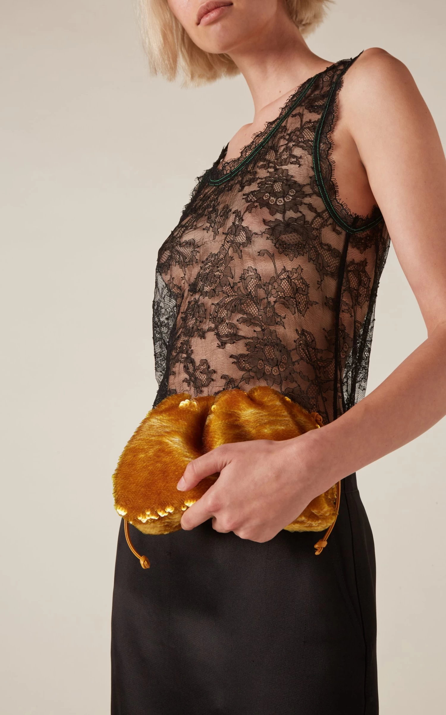 Bottega Veneta The Mini Pouch Sequin Clutch 4 Bottega Veneta The Mini Pouch Sequin Clutch - Image 2