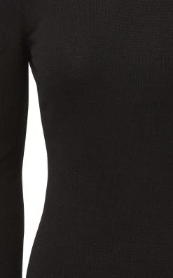 Fitted Silk-Cashmere Sweater 13 Fitted Silk-Cashmere Sweater -Lady Fashion Store brandon maxwell black fitted silk cashmere sweater 5