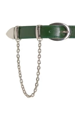 Chain Leather Belt