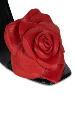 Lilia Patent Leather Sandals