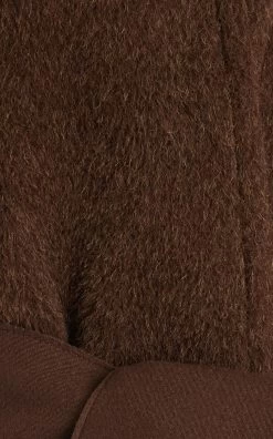 By Malene Birger Ponzana Alpaca-Wool Coat -Lady Fashion Store by malene birger brown ponzana wool coat 4