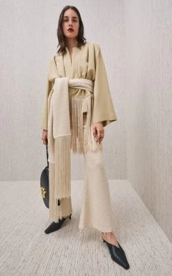 By Malene Birger Caras Bouclé Flared Pants