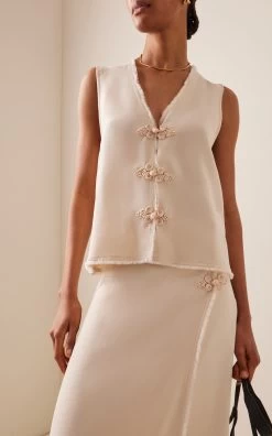 By Malene Birger Esmy Fringed Vest