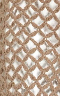 By Malene Birger Welira Crocheted Wool Pants -Lady Fashion Store by malene birger neutral welira wool crochet pants 4