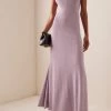 By Malene Birger Lilo Maxi Dress -Lady Fashion Store by malene birger purple lilo maxi dress