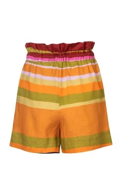 Pia Linen Mini Shorts 7 Pia Linen Mini Shorts -Lady Fashion Store cala de la cruz multi pia linen mini shorts 2