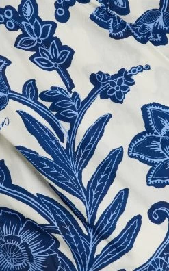 Sara Cotton Top -Lady Fashion Store cara cara blue sara cotton top 3