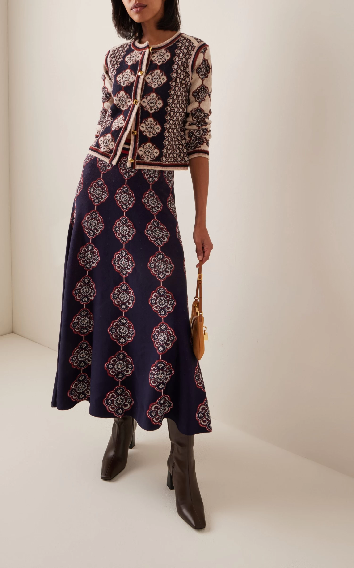 Sandrine Jacquard Maxi Skirt 3 Sandrine Jacquard Maxi Skirt